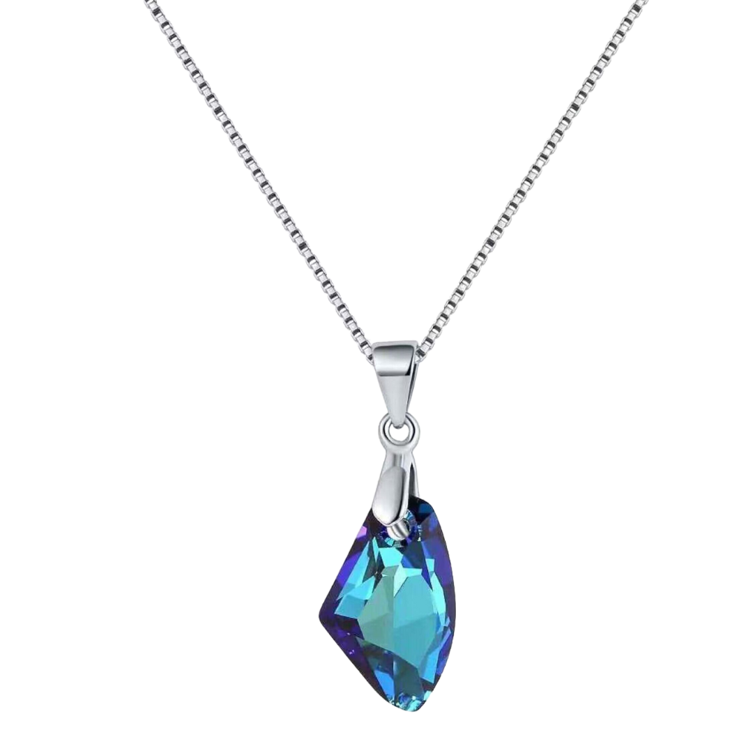 To My Daughter - "Braver, Stronger, Smarter" - Bermuda Austrian Crystal - DT63