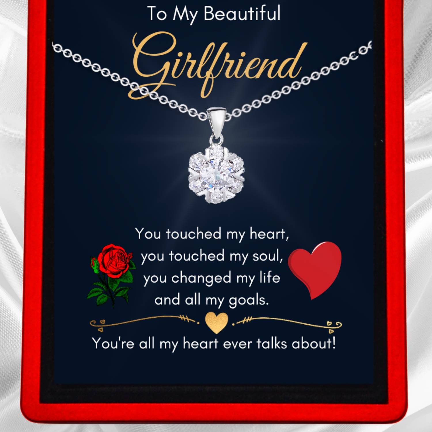 To My Girlfriend - Everbloom Necklace