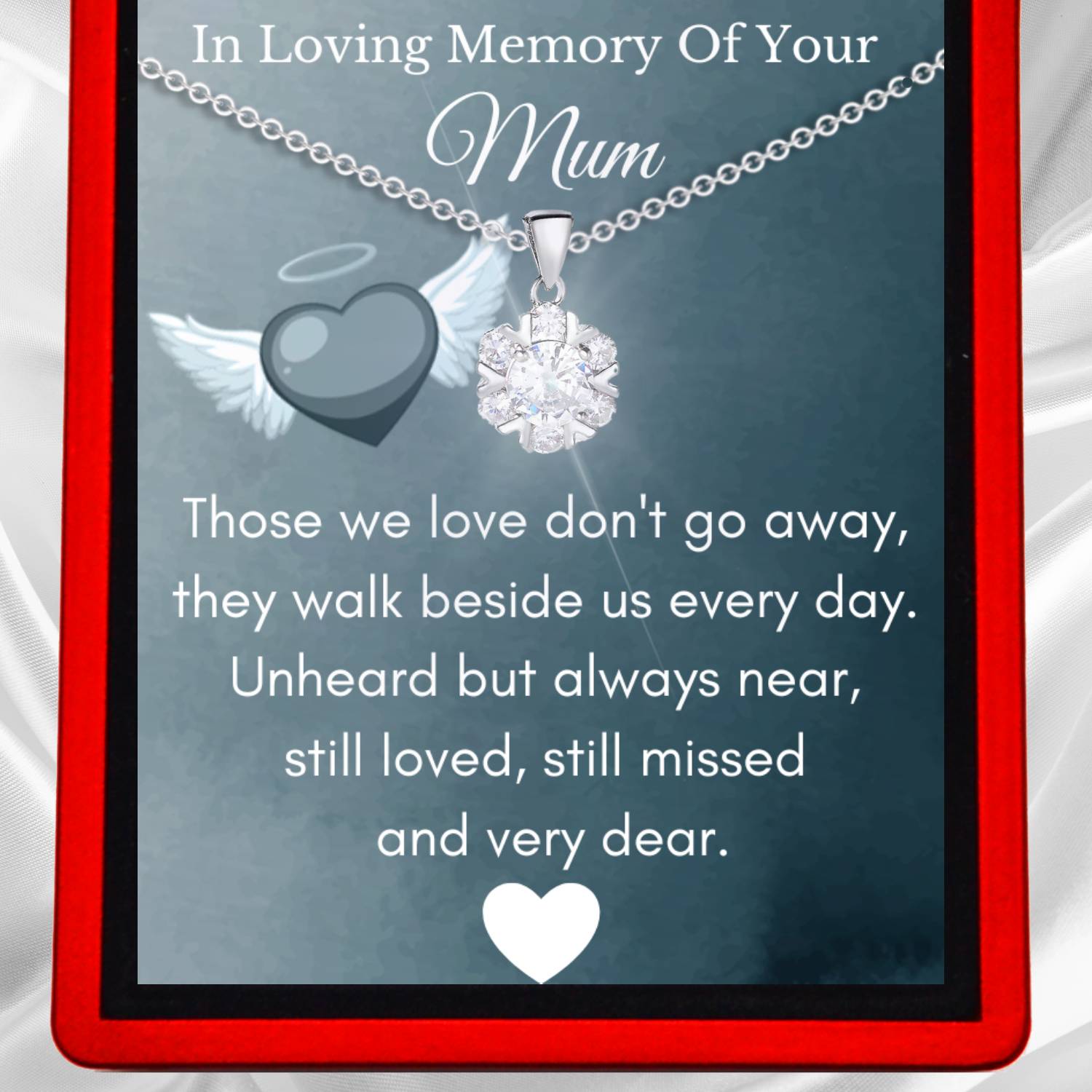 In Loving Memory Of Your Mum - Everbloom Necklace