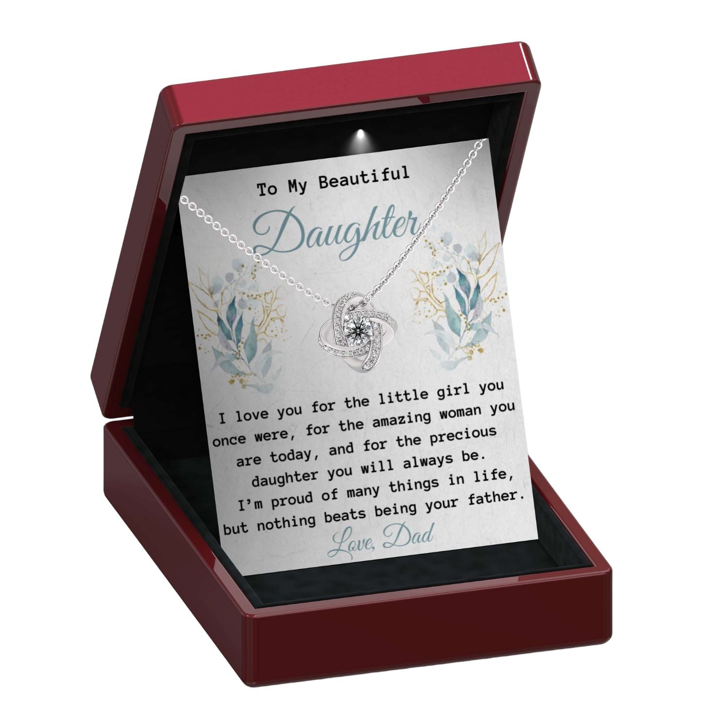 Necklace from a Proud Dad