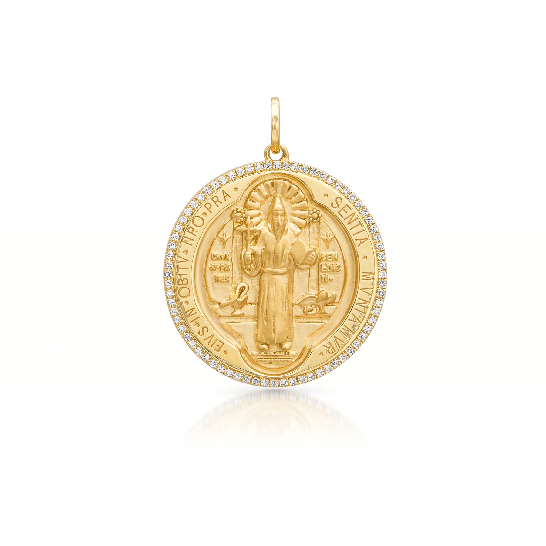 St Benedict Vermeil Necklace
