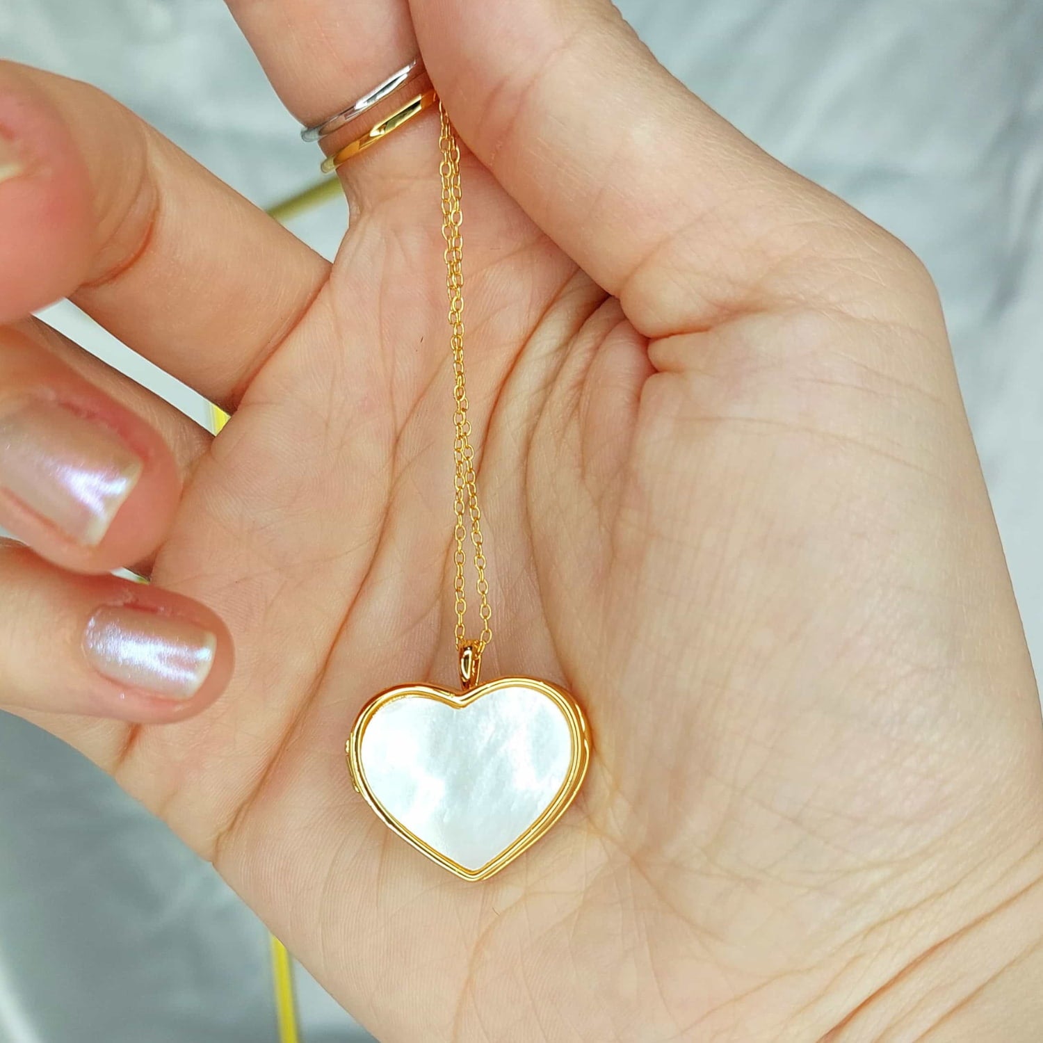 Eternal Heart Locket in Gold Vermeil - Statement Piece