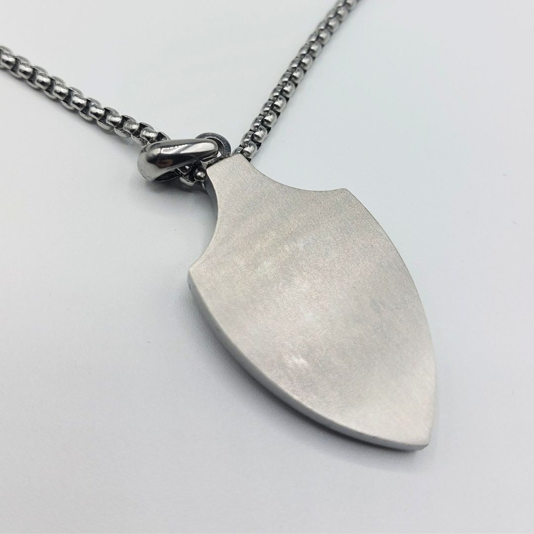 To My Son - Guardian Shield Necklace