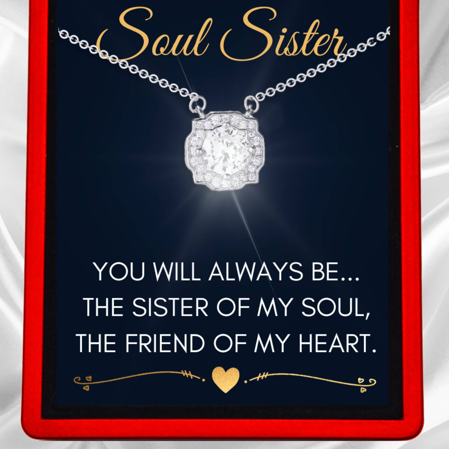To My Soul Sister - Dazzling Beauty Necklace SS3