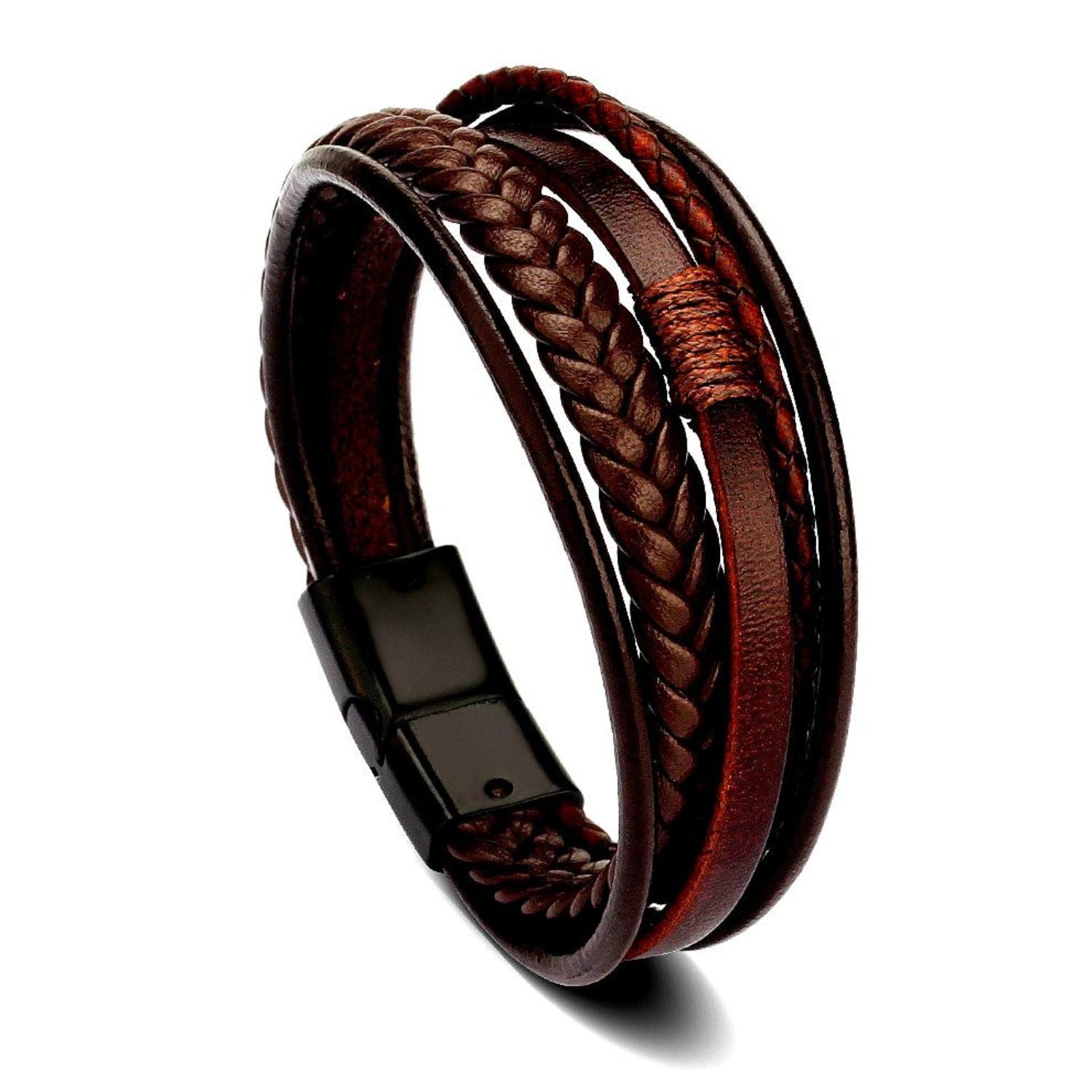 Grandson Leather Bracelet - 21cm JWL Men's GD3Brace2