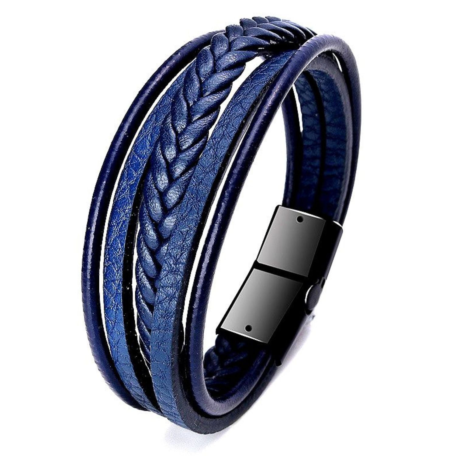 Grandson Leather Bracelet - 21cm JWL Men's GD3Brace2