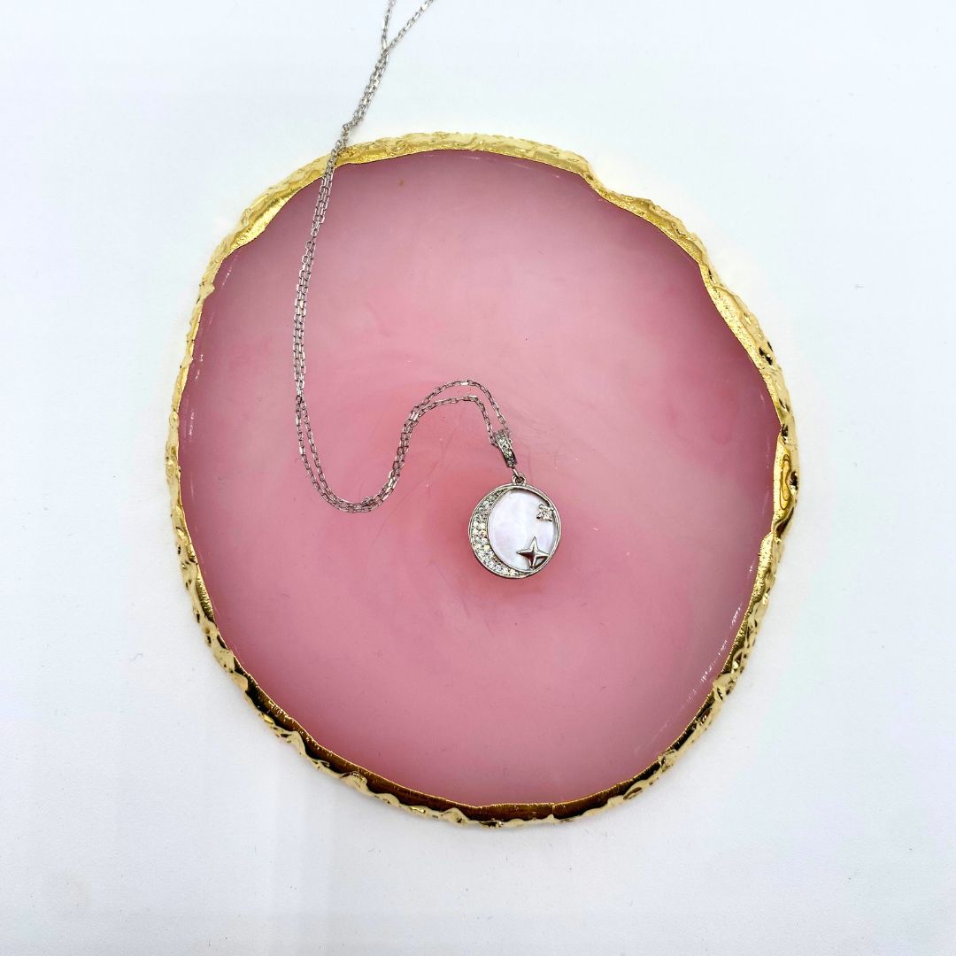 Guiding Star Necklace - Gold Vermeil & Sterling Silver