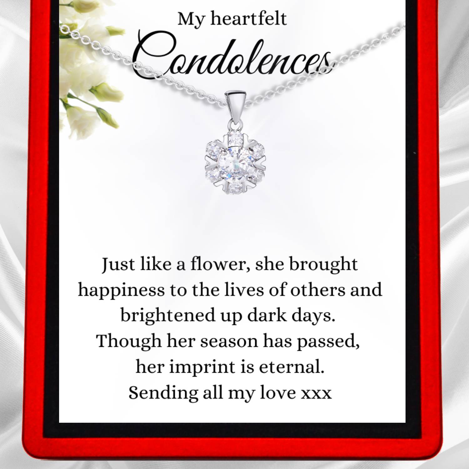 Condolences - Everbloom Necklace