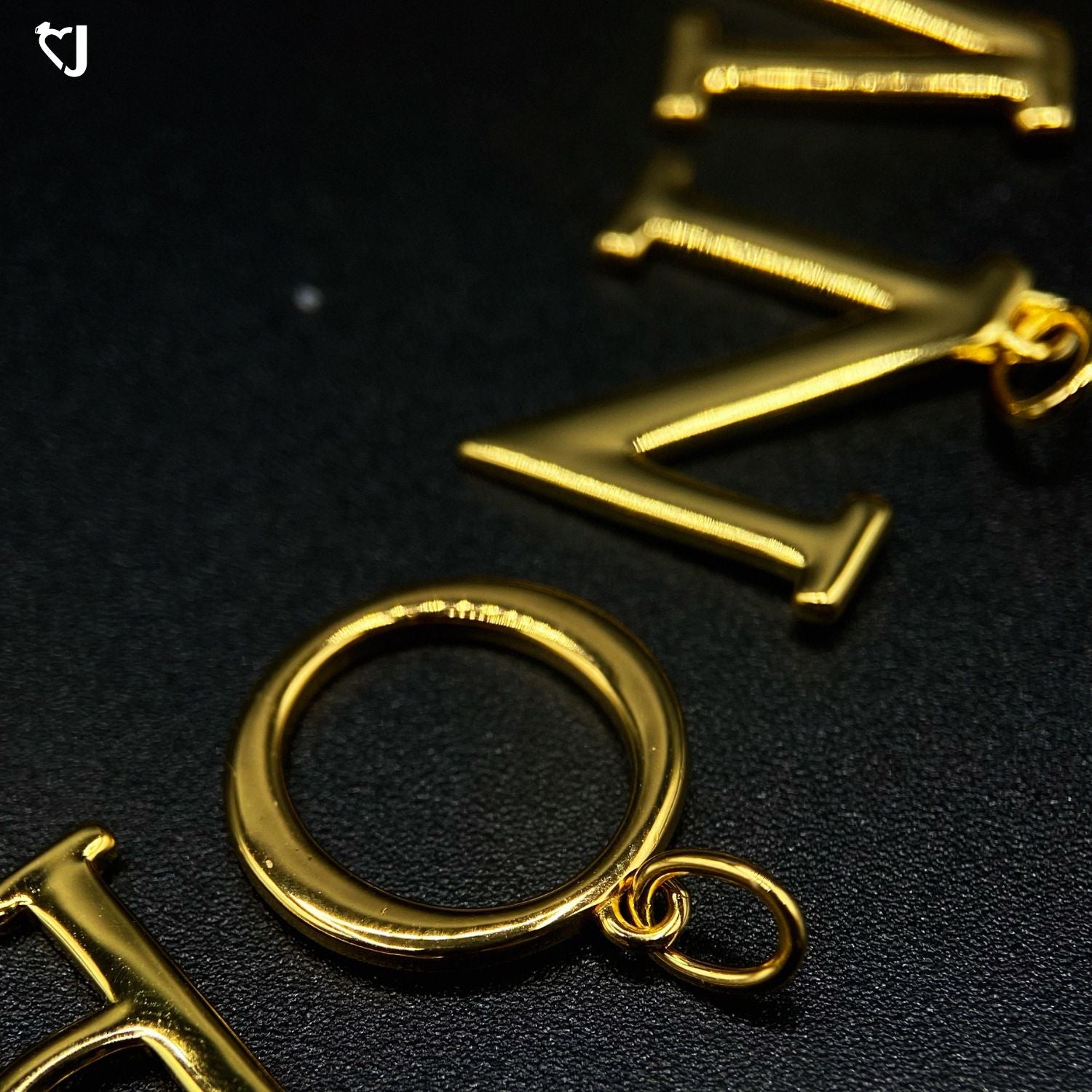 Daughter's Delicate Vermeil Initial & Birthstone Necklace DT55