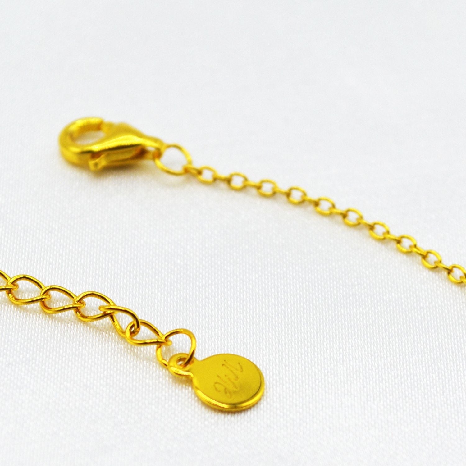 Solitaire Gold Vermeil Bracelet