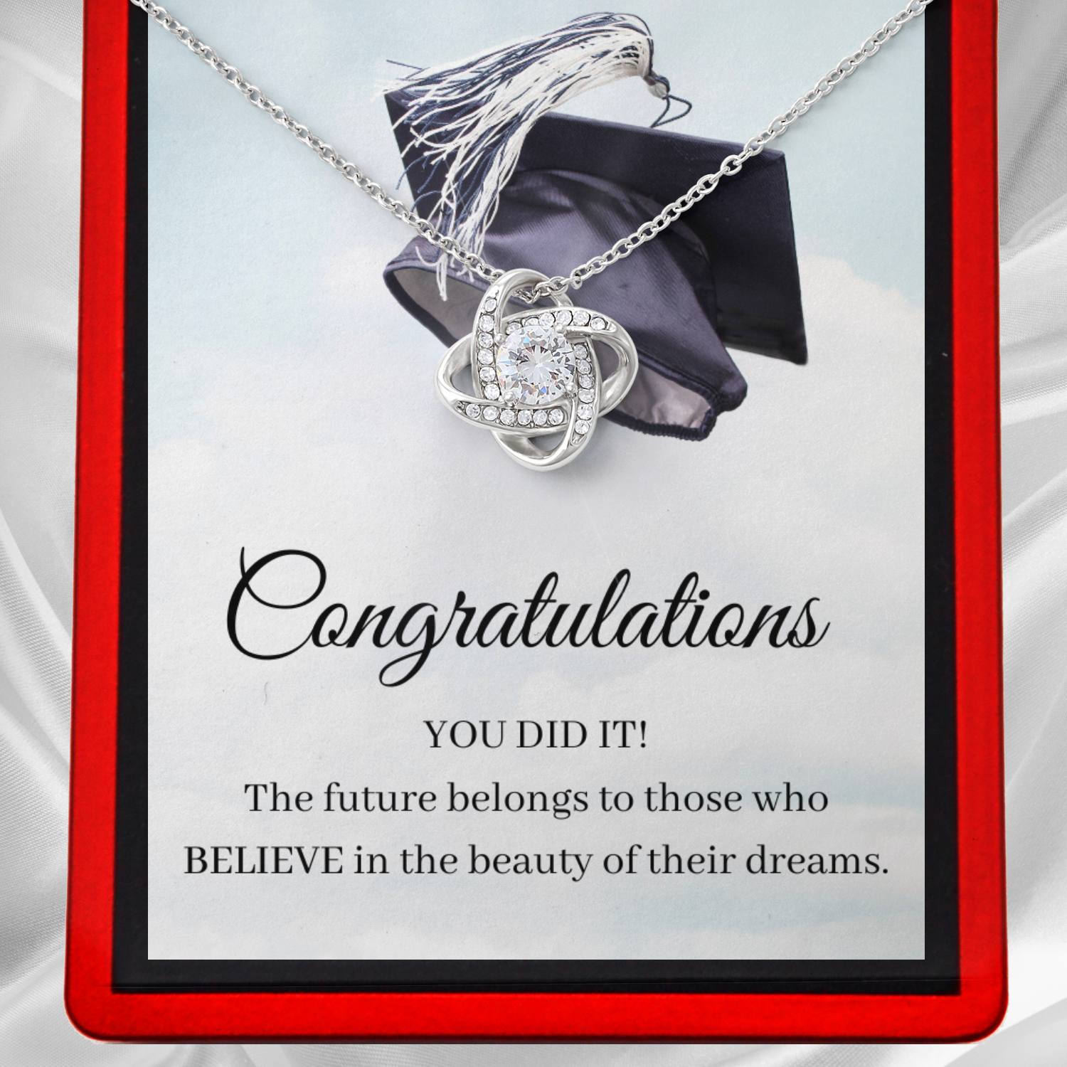 Congratulations - You Did It Necklace