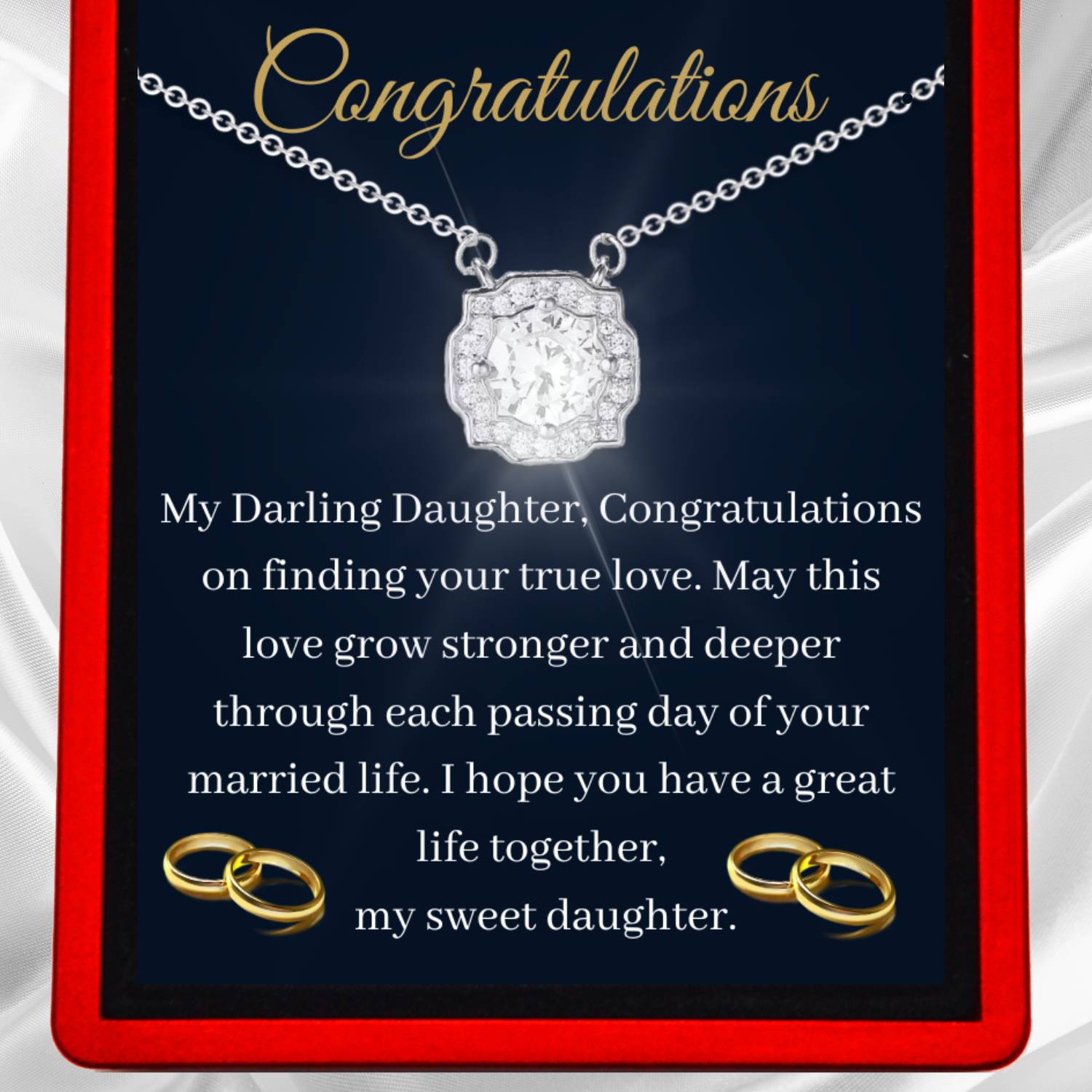 To My Daughter On Her Wedding Day - DT25