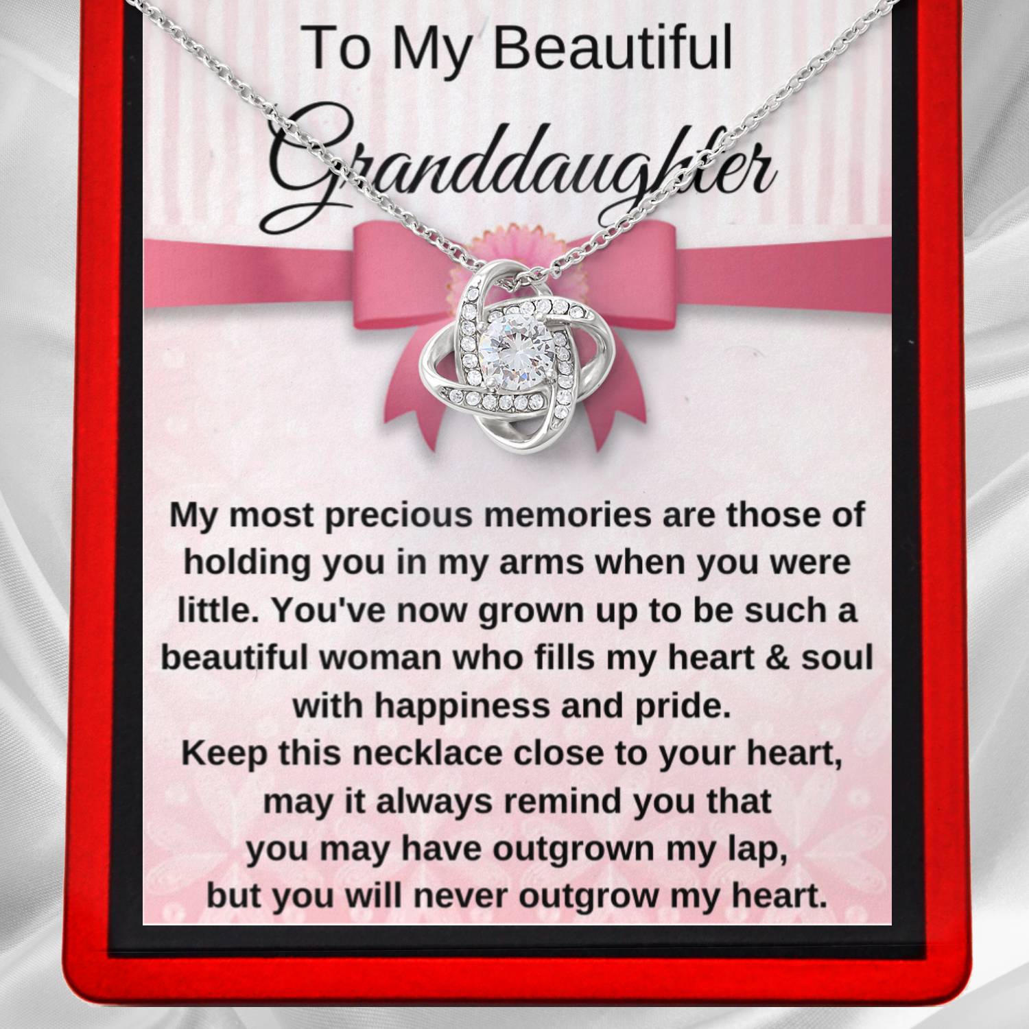 To My Beautiful Granddaughter's Necklace - GD4