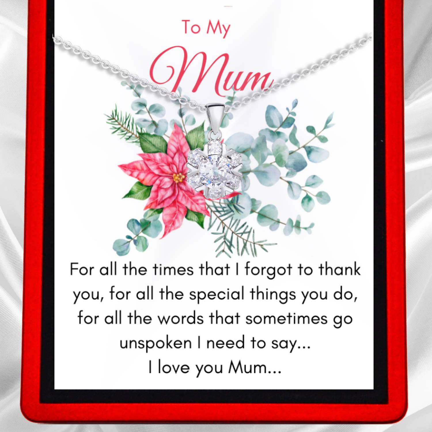 To My Mum Everbloom Necklace