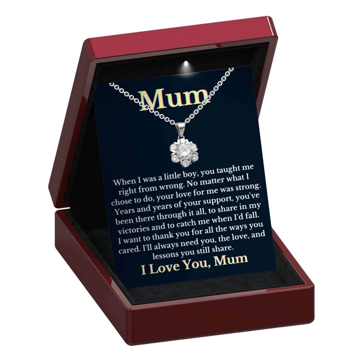 To My Mum from Son - Everbloom Necklace - Mum10