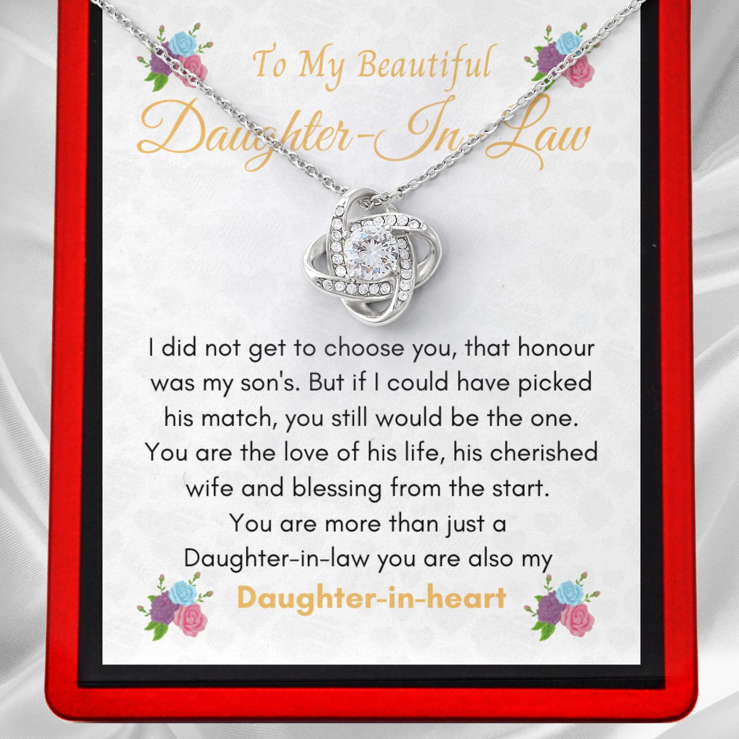 Daughter-in-Law Necklace UK
